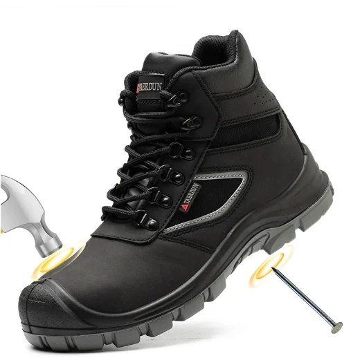 Steel Toe Shoes Men Waterproof Work Safety ShoesComfort Lightweight Industrial & Construction ShoesSafety Shoes