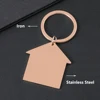 Iron+Stainless Steel Rose Gold