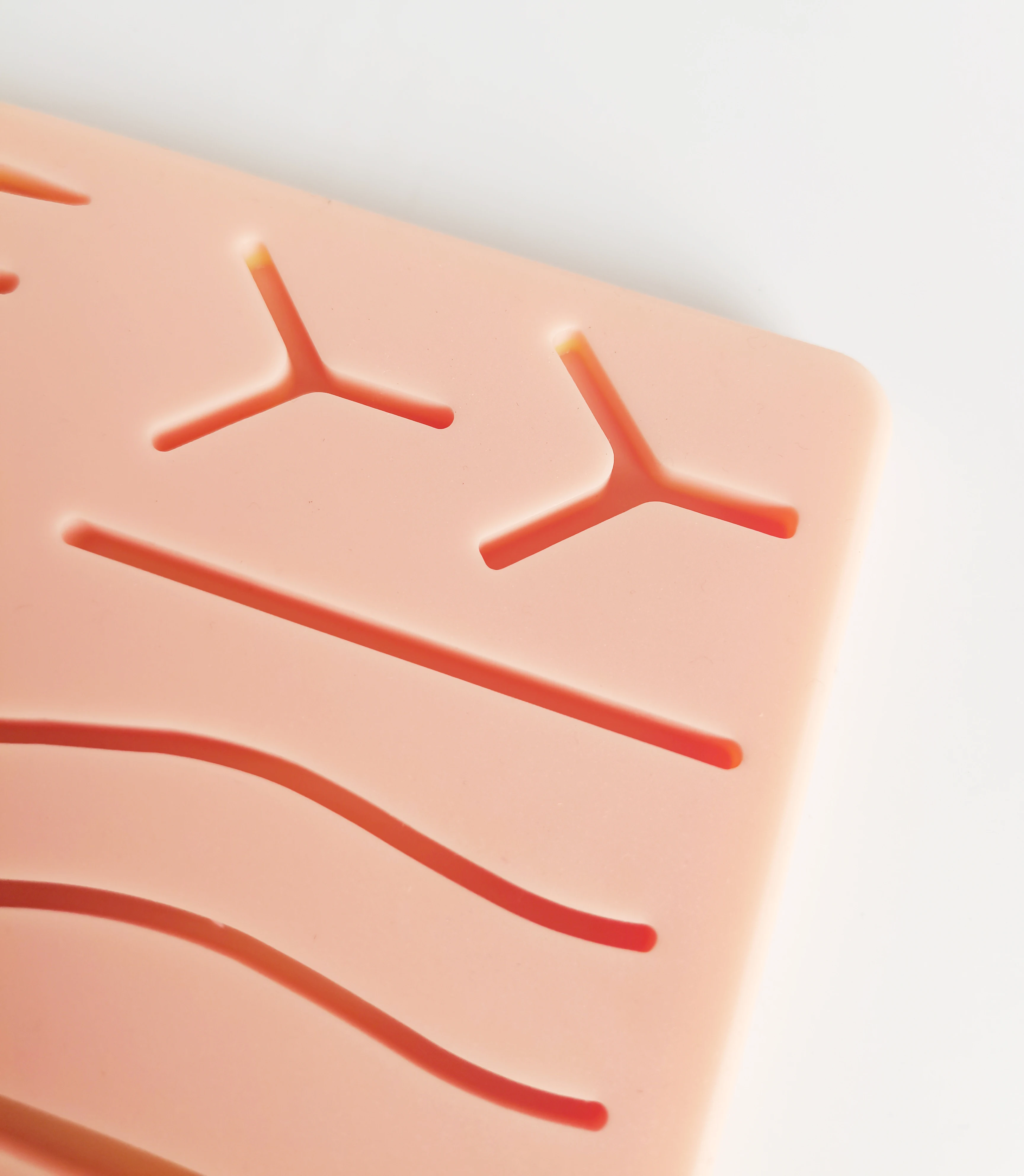 Medical Teaching Resources Surgical Student Practice Durable Silicone Skin Models for Suture Pads Training With Pre-Cut Wounds