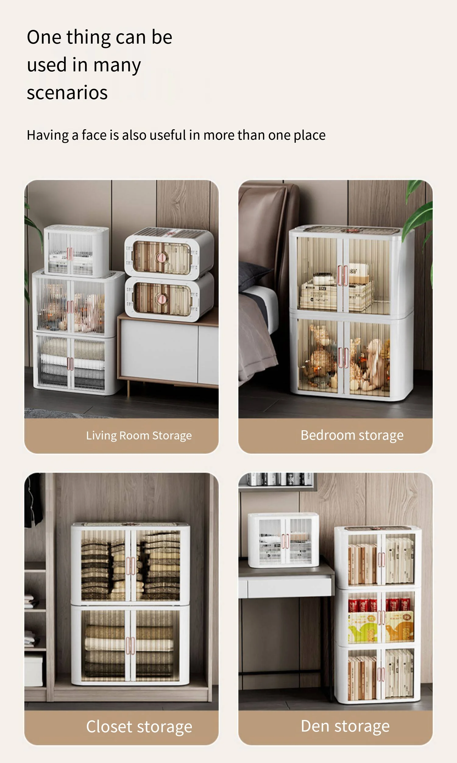 Drapery Storage Rack Stackable Rolling Curtain Folding Lid Storage Clear Plastic Box Shelves ...