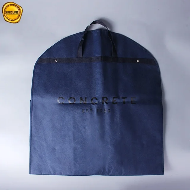 Нетканые пылесборники для костюма с индивидуальным логотипом и принтом ярко-синего