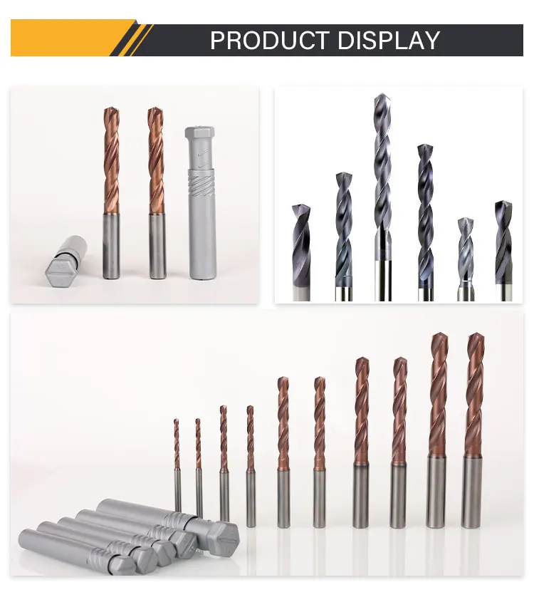 Gxds0500500 Oem Tungsten Carbide Drill Solid Carbide Drill Bit Set For