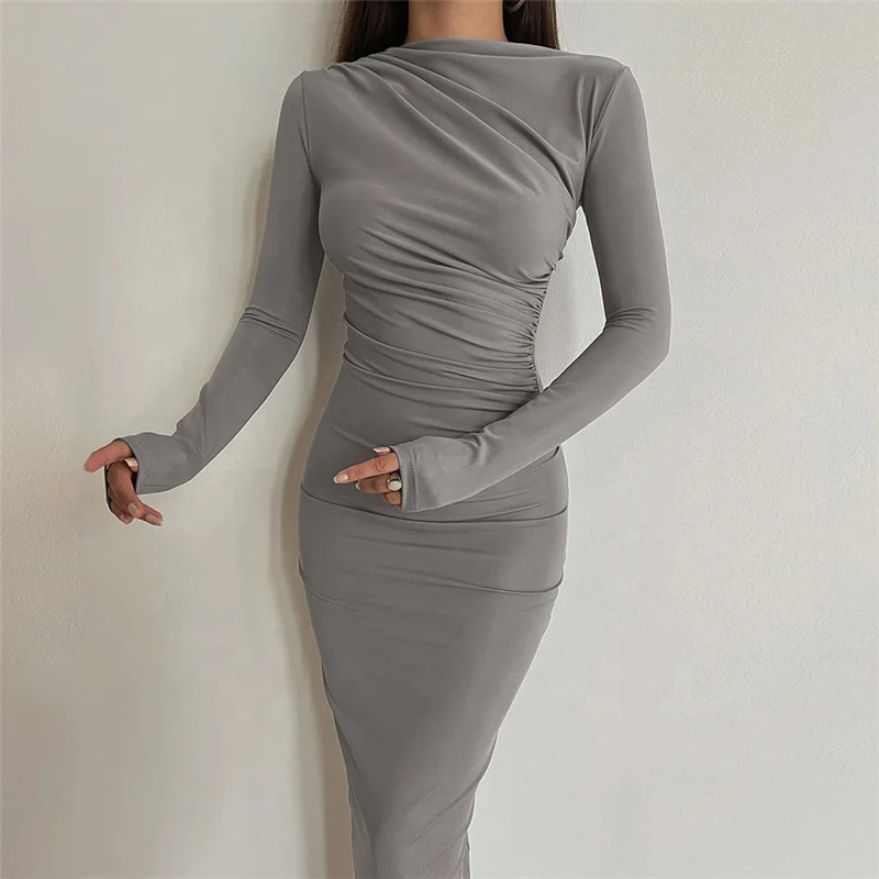 Shop Our Elegant Office Leisure Knitted Long Sleeve Dresses Shop Our Elegant Office Leisure Knitted Long Sleeve Dresses