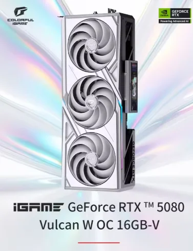 COLORFUL Igame Geforce RTX 5080 Vulcan OC White 16GB
