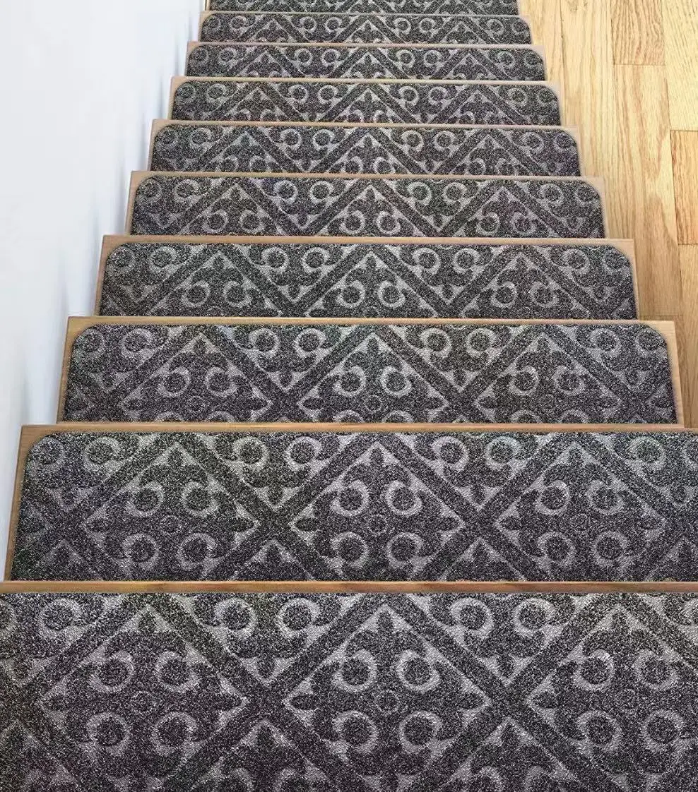 Stairs mat with bonded backing