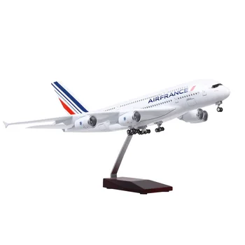 A380 France Scale 1:160 45.5cm Model Airplane airbus diecast aircraft with landing gear