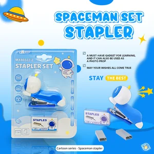 Awesome Astronaut Stapler Blister Kit Out of This World Office Essential