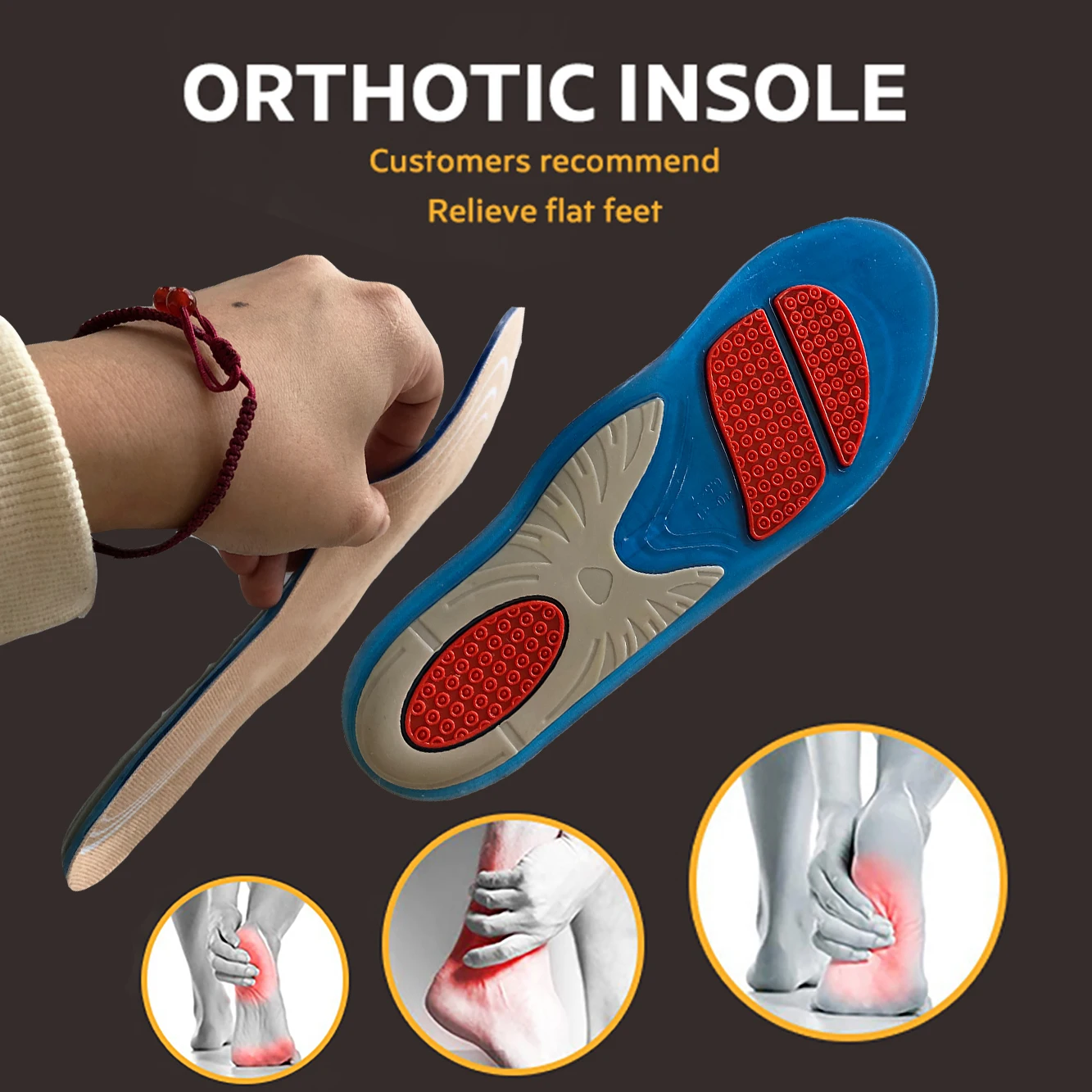 Best Sports Shoe Carbon Fiber Insole Insole Height Increase Orthopedic  Insoles