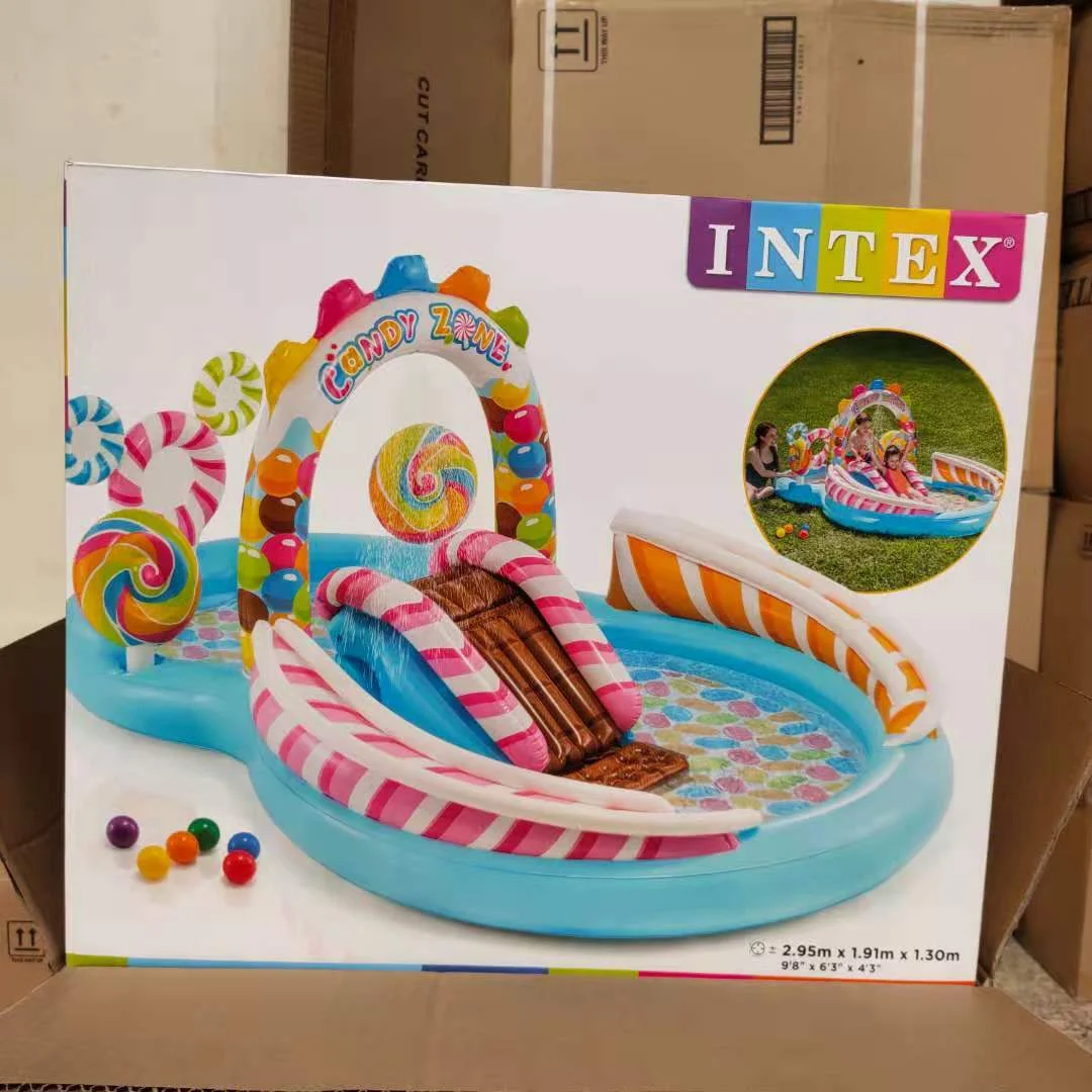 Intex Candy Zone Play Center Inflatable Water Park Slides