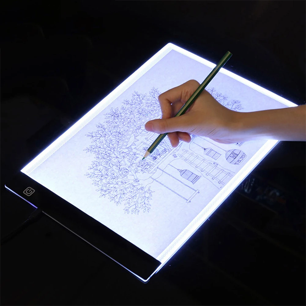 eye protection a5 led drawing tablet