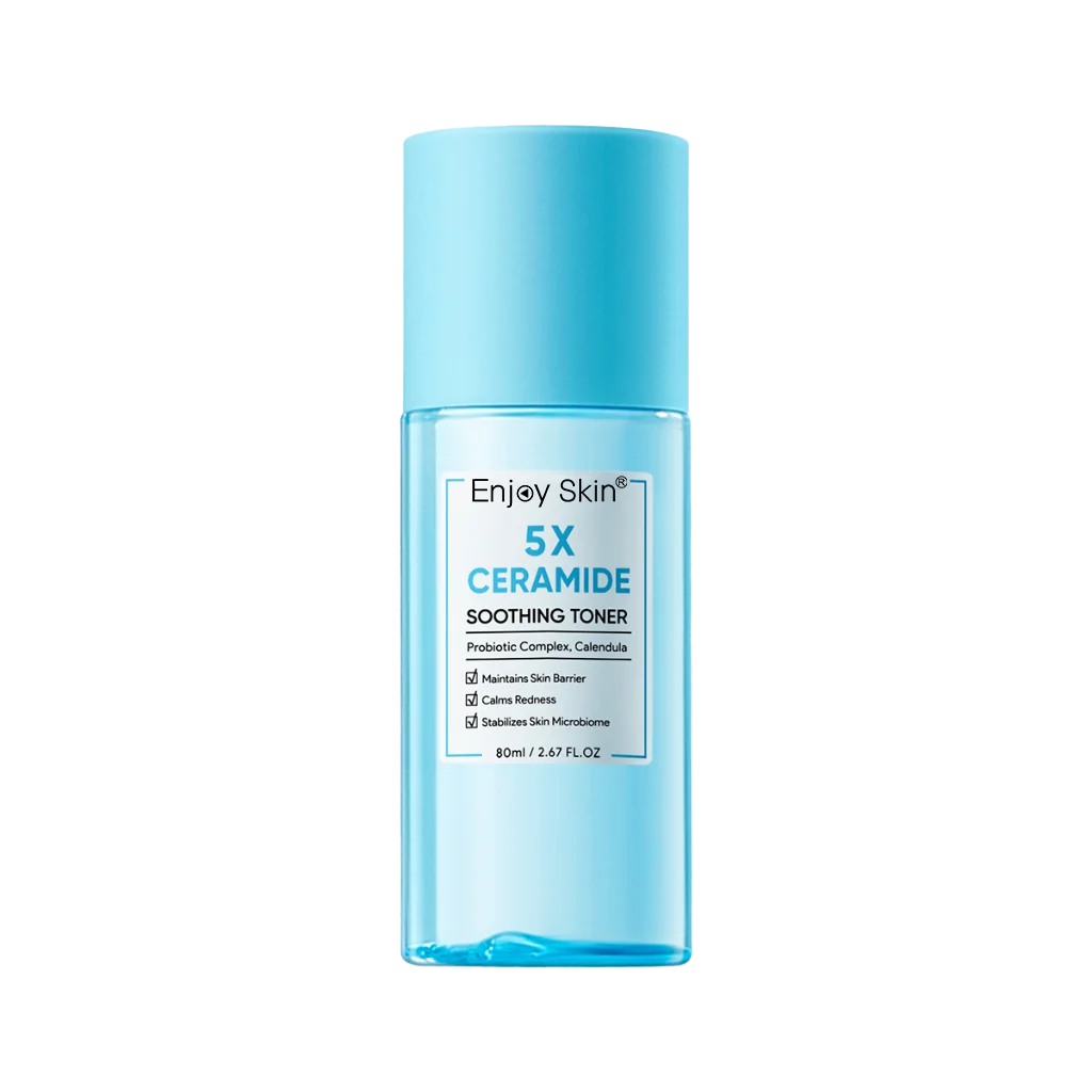 OEM 5X Ceramide Barrier Protect Set Vegan Moisturizer Gel Gentle Cleanser Private Label Factory