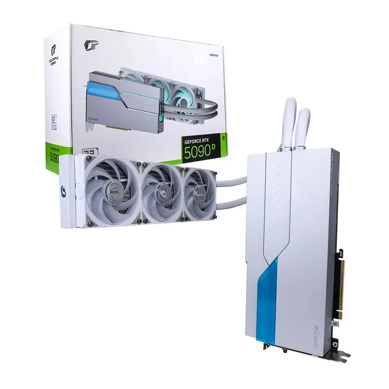 COLORFUL iGame GeForce RTX 5090 D Neptune OC 32GB、PCIe 5.0対応グラボ