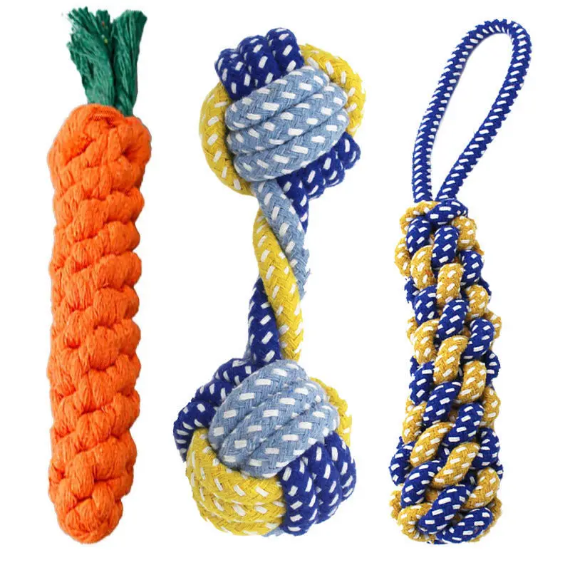 Hot Selling 5 Pieces Pet Toy Accessories Cat Dog Chewing Rope Toys details