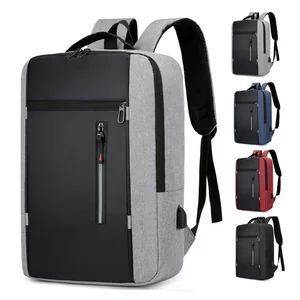 Wholesales High Capacity Custom Logo Laptop Backpack Usb Leisure Bag For Men Laptop Business Travel Backpack Computer Bag