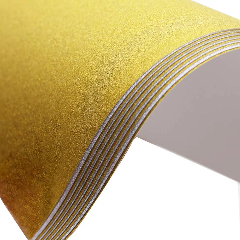 A4 Glitter Paper – Silver (10 Sheets)