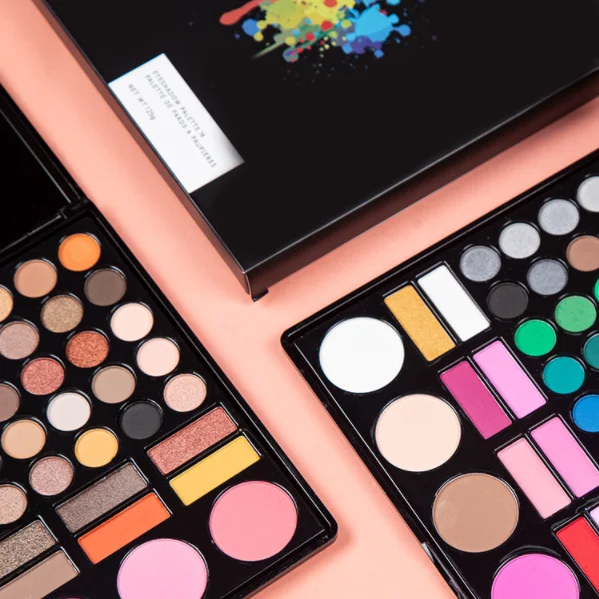 
 78 Color Eye Shadow Plate Embellishes Earth Color Bead Light Matte Makeup Plate Eye Shadow Combination Custom Private Label OEM  