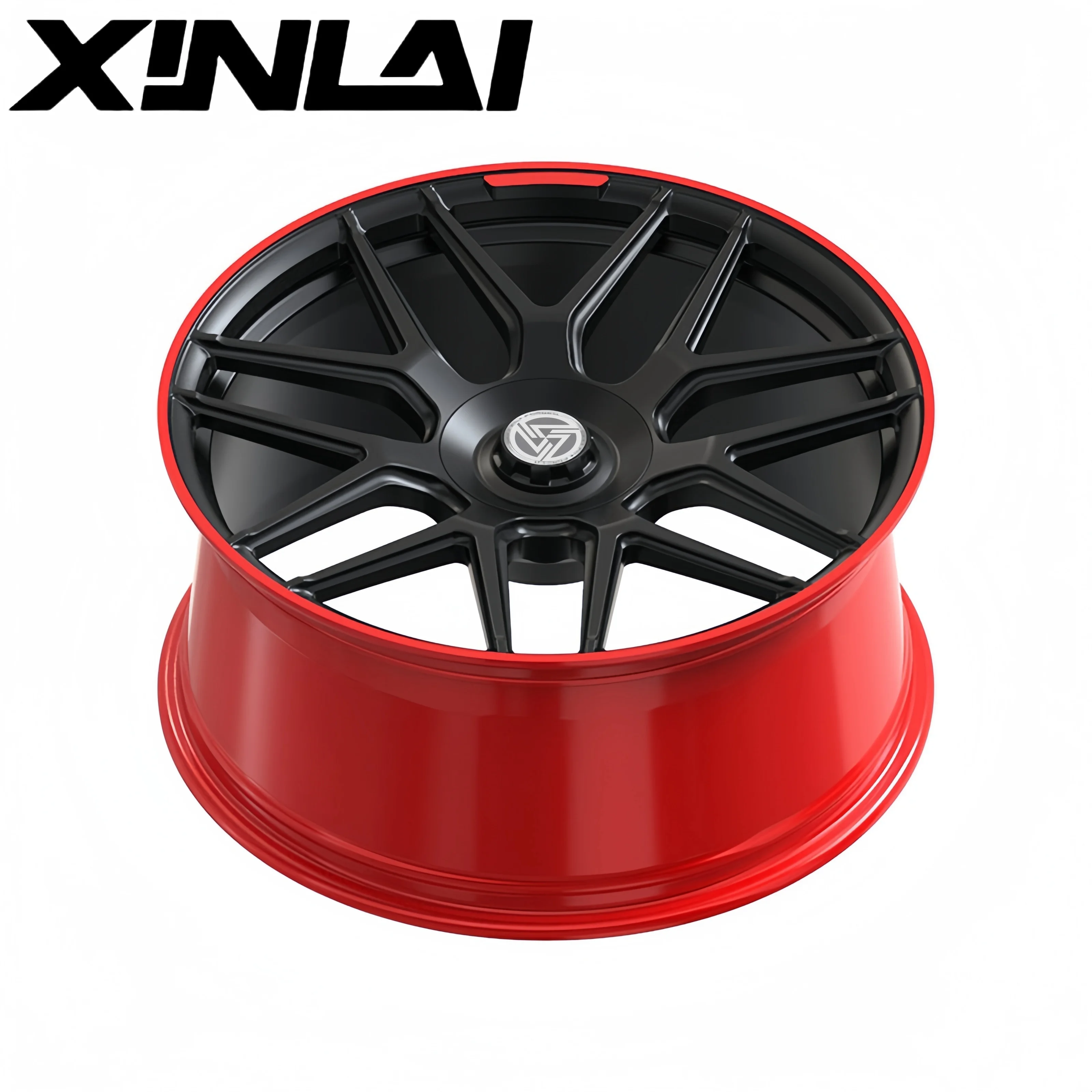 XINLAI Custom Concave Two-Tone 5X112 5X120 5X114.3 18 19 20 21 22 Forged Wheels Passenger Car Wheels for Mercedes AMG - Image 5