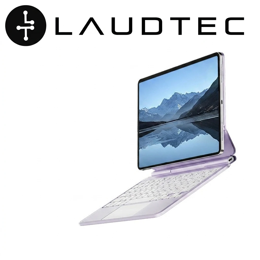 Ultra Thin RGB Backlit Aluminum Keyboard Folio for iPad 11