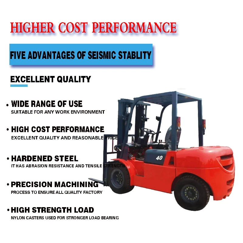 4 TON DIESEL FORKLIFT CHINA FACTORY MADE FORKLIFT PRICE
