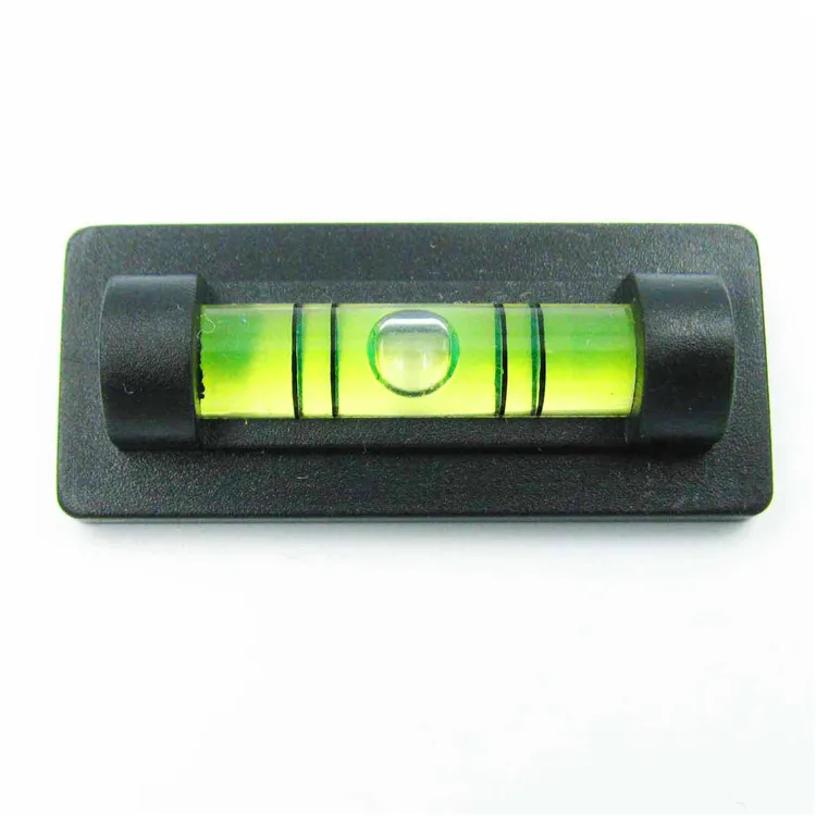 TEBAK Magnetic Bubble Level Mini Bubble Level Protractor Small Spirit with Magnetic for TV Rack Photo Frame Goods Shelf