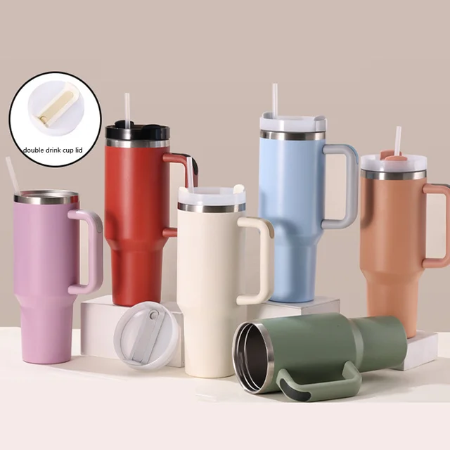 40oz insulated stainless steel travel mug water bottle insulated tumbler coffee tumbler flasks vacuum thermos