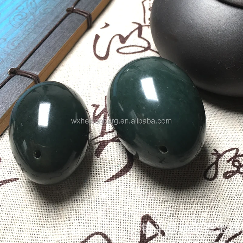 Certified Nephrite Jade Yoni Egg Vaginal Balls Kegel Exercise Nephrite