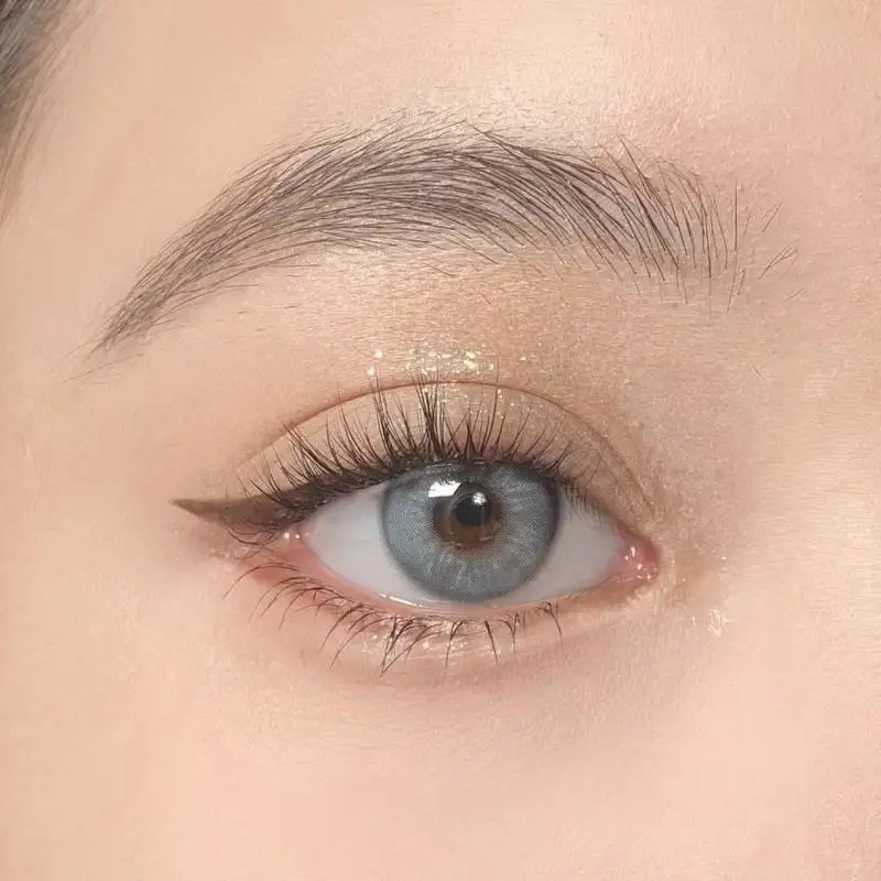 Синие контактные линзы Sunnylens, 14,2 мм