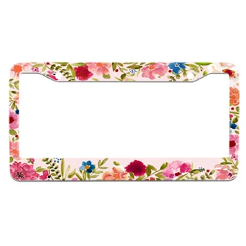 Custom Us Size Number License Plate Frame Brackets supplier