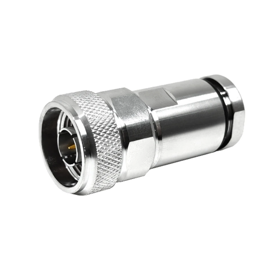 Factory Price 50 Ohm N Type Male Plug Connector Clamp for LMR300 5D-FB LMR 300 RG6 N-J300 Coax Cable RF Coax Coaxial Connector