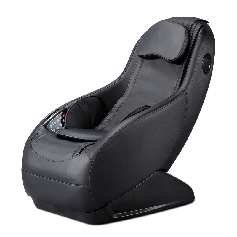 SL-A151 Portable Foldable Buttocks Vibration Massage Seat Cushion Massage  Chair Black Leather Body OEM Power