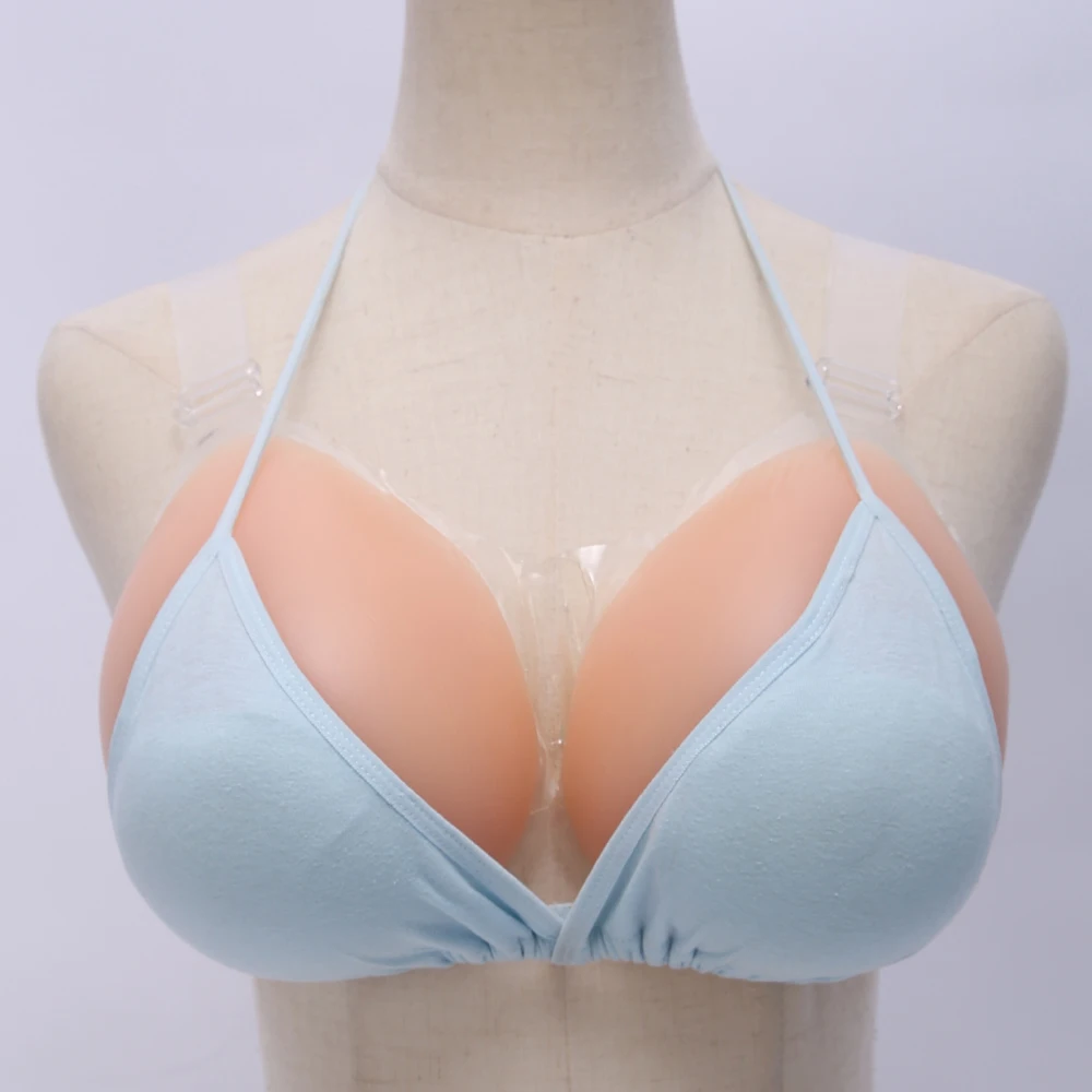 Feminique Silicone Breast Forms for Mastectomy, B Cup (600g) Suntan