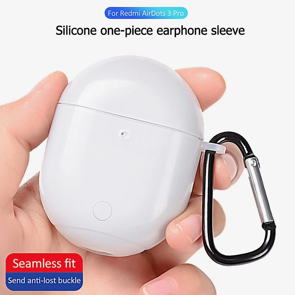 Wireless Earphone Protective Case for Xiaomi Redmi Airdots Pro/Redmi Buds  Pro Clear Silicone Case