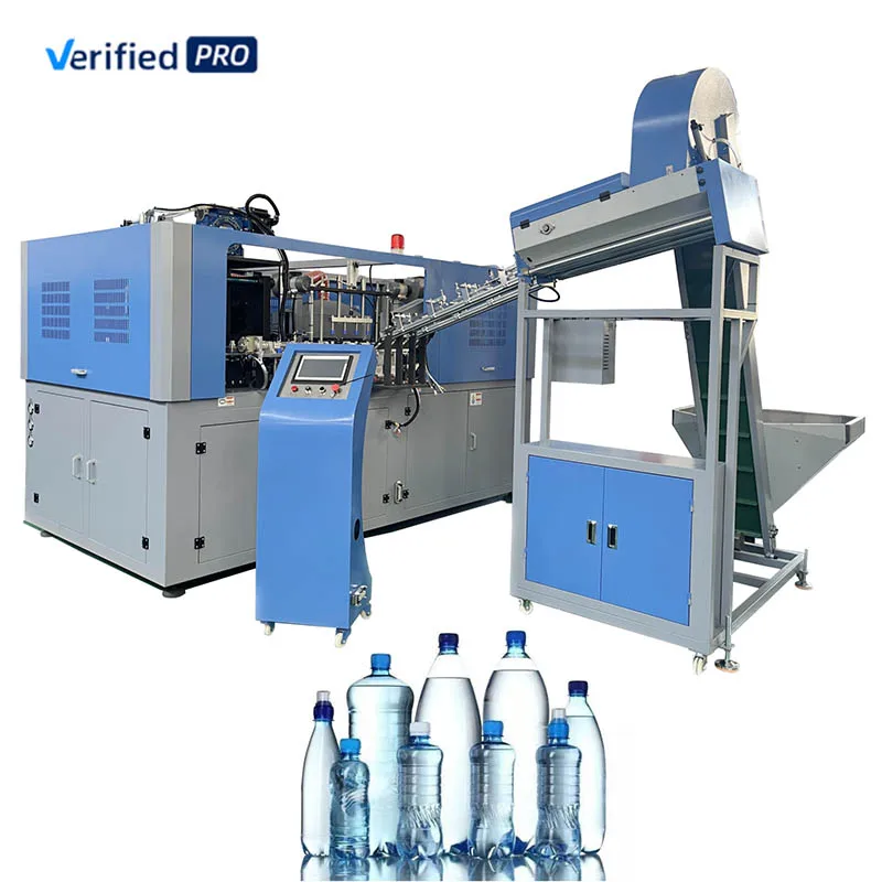 TURBO 4-cavity 5500BPH pet water milk bottles full automatic blow moulding machine pet maker supplier