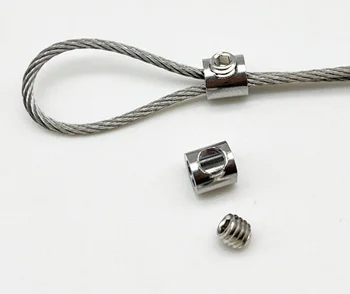 Wire Rope Fitting 316 Stainless Steel Single Hole Wire Rope Clip Cable Clamp
