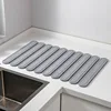 Cadre intérieur ovale simple - gris moyen
