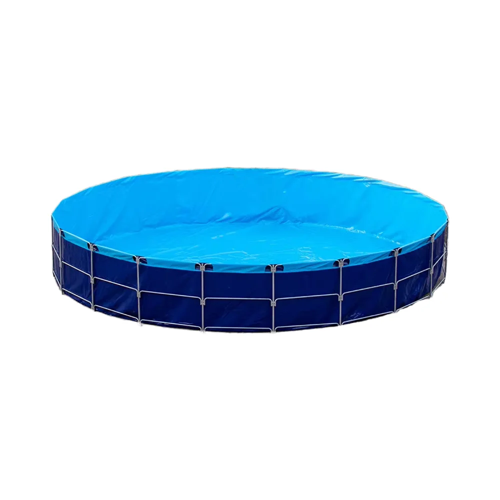 New Upgraded and Reinforced square Steel Pipe Support Tarpaulin Fish Farming Pond tank