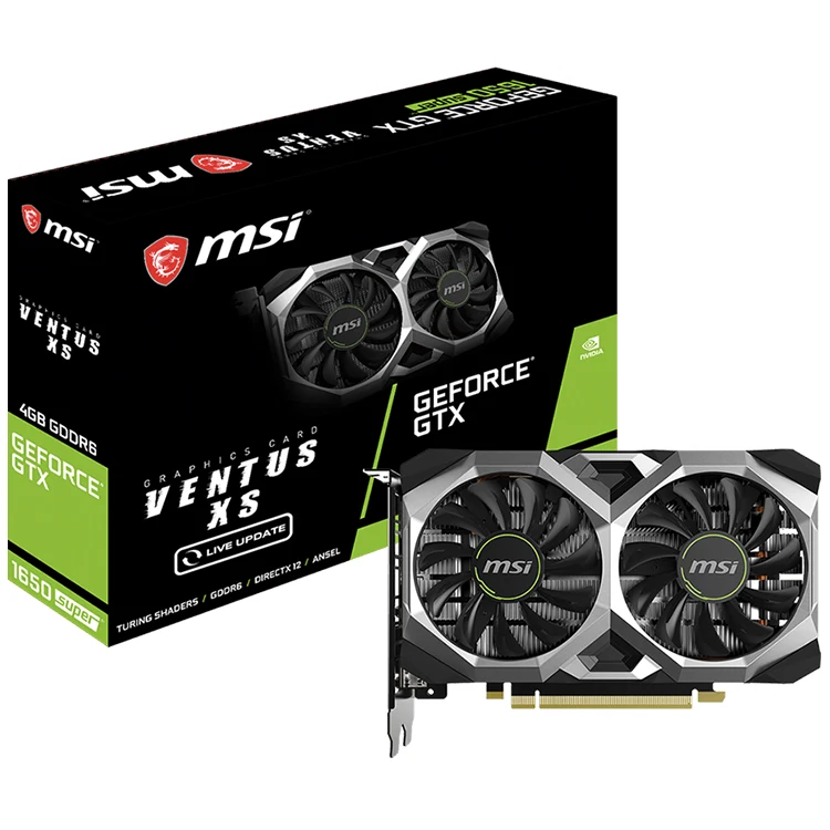 dashk04　MSI GeForce GTX 1650 Super MSI NVIDIA GeForce GTX 1650 SUPER 4GB GDDR5 Video Card
