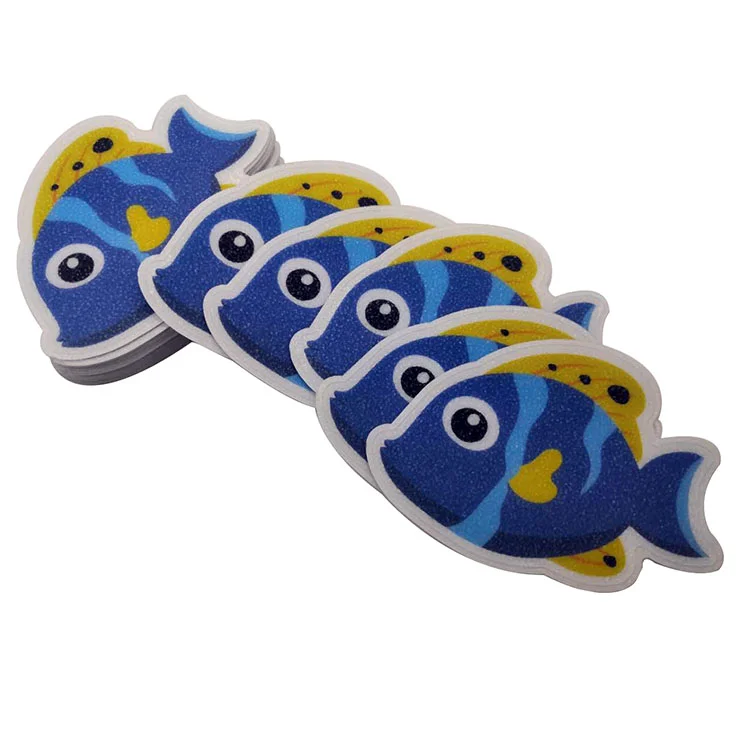 PEVA Customized Design and Shape Die Cut Anti Slip Sticker Shower for Bathtub Pools Bathrooms