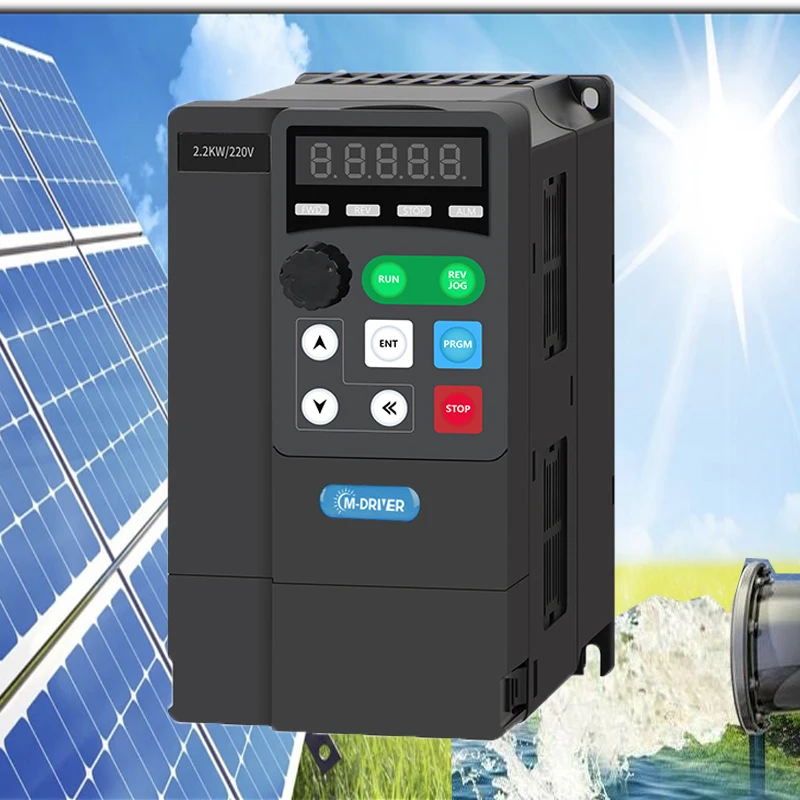 4kw Solar Pump Controller Single Phase 220v Solar Water Pumping Inverter for Farm