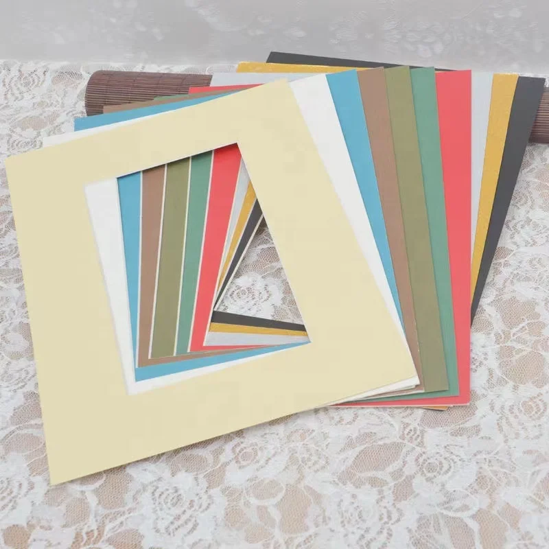 Customizable Photo Frames with Matboard - Modern & Simple