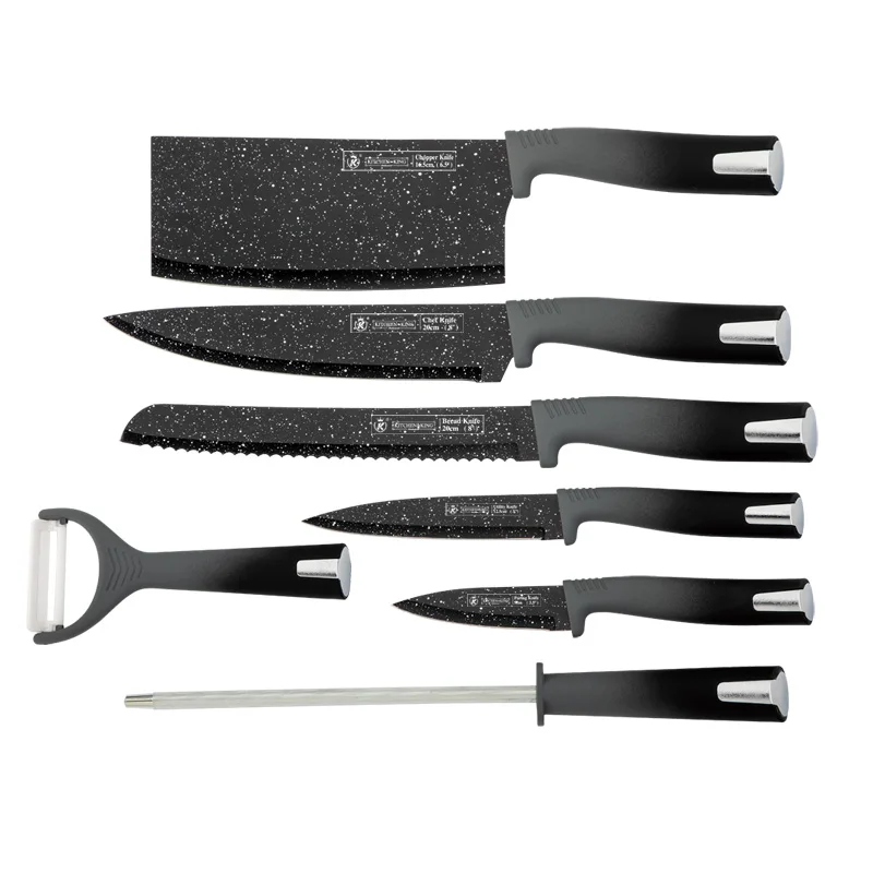 kitchen king 8pcs exclusive grey gradient - Knife Sets