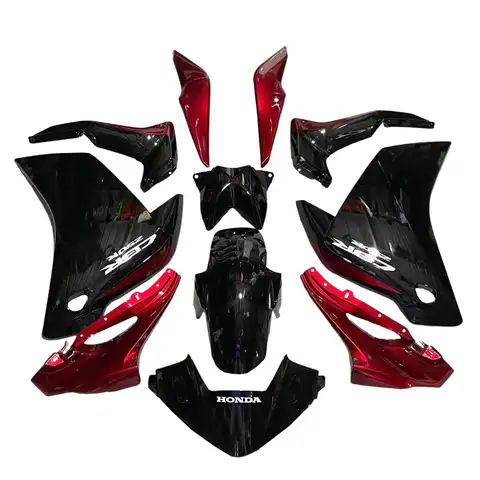 Fairings Honda for Honda CBR 250R 2011-2015 White Black Bodywork Injection Panels Abs Plastic Motorcycle Fairing Kit