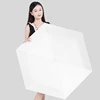 ultra-light umbrella-black handle-white shade