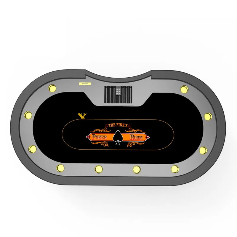 Профессиональный H-образный стол для игры в Техас по низкой