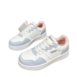 Women's All-Season White Campus Fashion Shoes Solid Color New Style Commuter Shoes for Summer