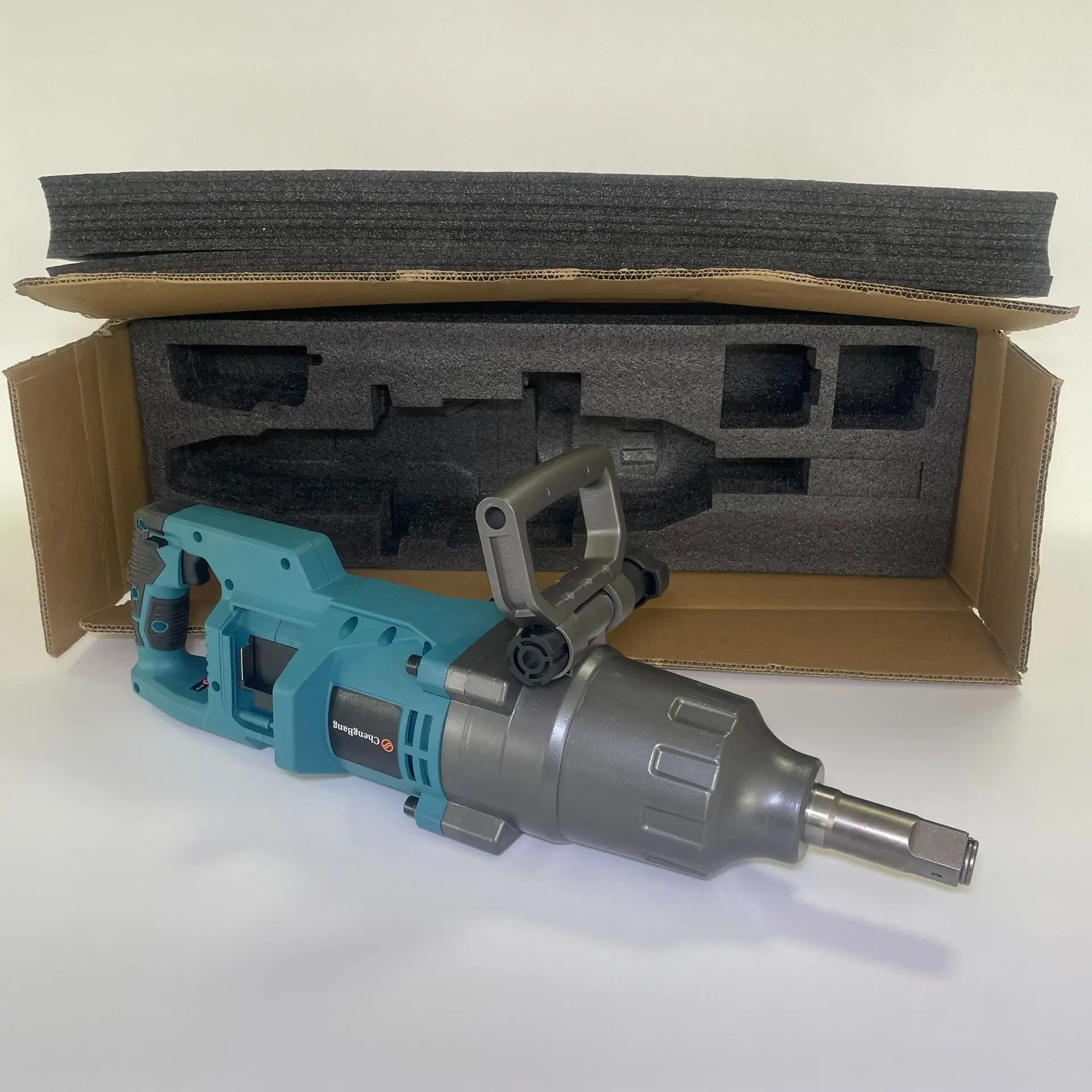 Перезаряжаемый литиевый бесщеточный Электрический ударный ключ 4000N.m высокий крутящий момент 21 В сверхмощный беспроводной Автомобильный ремонт