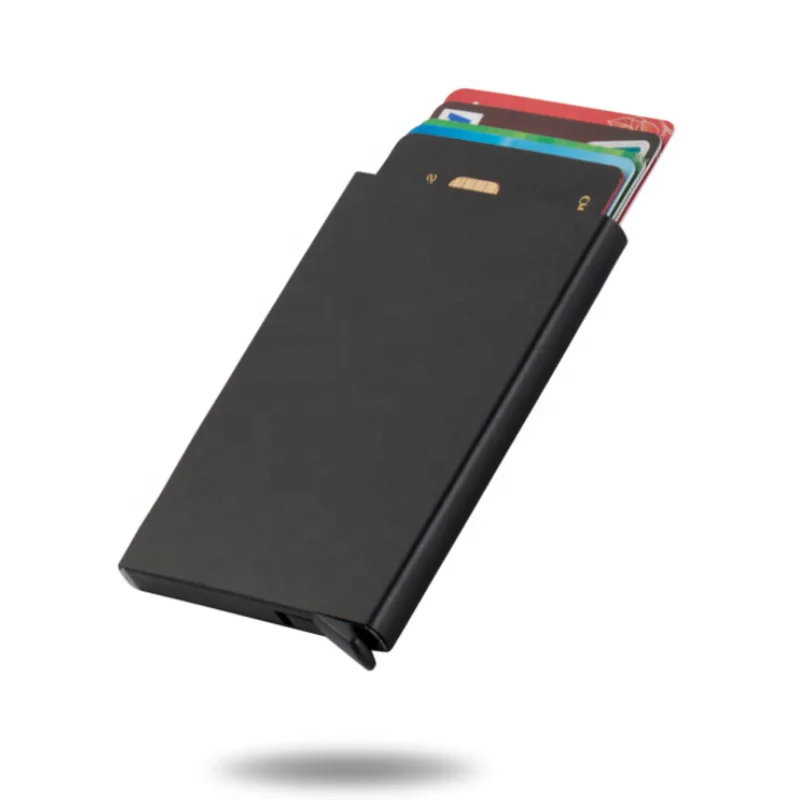 Hot Selling Aluminum RFID Blocking Credit Card Holder - Multi-Function Sleeves for Secure Business Transactions Hot Selling Aluminum RFID Blocking Credit Card Holder - Multi-Function Sleeves for Secure Business Transactions