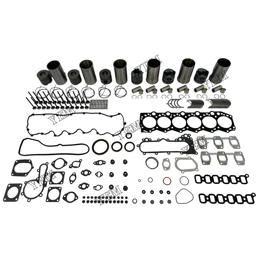 1HD Overhaul Rebuild Kit With Gaket Kit Piston Valve for Toyota Engine 3