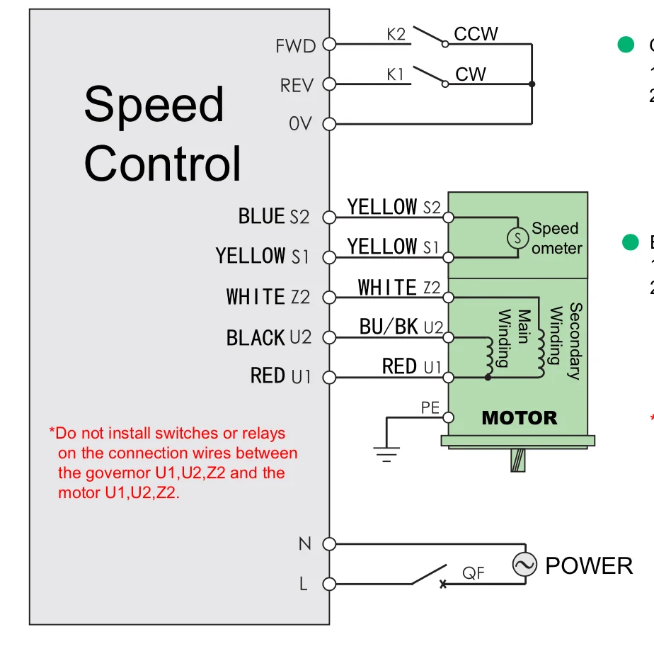 single phase ac motor controller