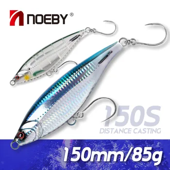 For Nobie Luya ABS Sea Fishing Big Sinking Pencil Hard Bait 150mm/85g Boat Fishing Gear Without Hooks – Pencil – view 5